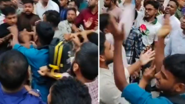 ‘জুলাই যোদ্ধাদের’ তোপের মুখে গণ-অভ্যুত্থান দিবসের অনুষ্ঠানস্থল ছাড়লেন এনসিপি নেতা