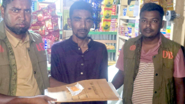 তেঁতুলিয়ায় ১০০ পিস ইয়াবাসহ মাদক ব্যবসায়ী গ্রেপ্তার