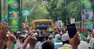 রাজধানীতে লাখো মানুষের অংশগ্রহণে বর্ণাঢ্য জশনে জুলুস