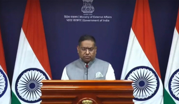 প্রেস কনফারেন্সে শেখ হাসিনার দেয়া বক্তব্যে সমর্থন নেই ভারতের: রণধীর জয়সওয়াল প্রেস কনফারেন্সে শেখ হাসিনার দেয়া বক্তব্যে সমর্থন নেই ভারতের: রণধীর জয়সওয়াল
