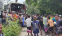 নাটোরে বাস-ভুটভুটির মুখোমুখি সংঘর্ষে নিহত ৩ নাটোরে বাস-ভুটভুটির মুখোমুখি সংঘর্ষে নিহত ৩