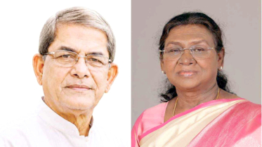মির্জা ফখরুলকে ভারতের রাষ্ট্রপতির অভিনন্দন