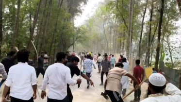 হাতিয়ায় হান্নান মাসউদের গাড়িবহরে হামলা হাতিয়ায় হান্নান মাসউদের গাড়িবহরে হামলা