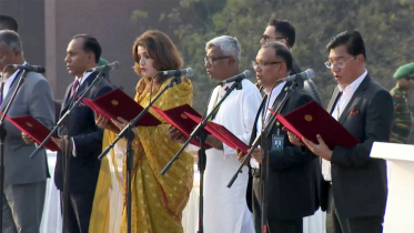 শপথ নিলেন ২৪ প্রতিমন্ত্রী