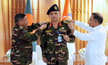সশস্ত্র বাহিনী বিভাগের নতুন পিএসও লেফটেন্যান্ট জেনারেল মীর মুশফিকুর