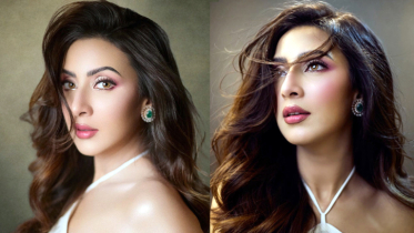 গ্ল্যামারাস লুকে চমকে দিলেন মিম