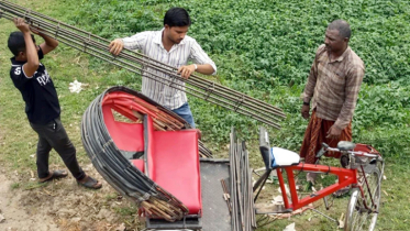 চাঁদা না পেয়ে প্রবাসীর নির্মাণাধীন ভবনের মালামাল লুট চাঁদা না পেয়ে প্রবাসীর নির্মাণাধীন ভবনের মালামাল লুট