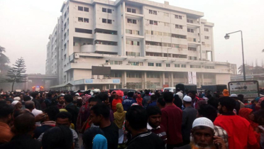 ময়মনসিংহ মেডিকেল কলেজ হাসপাতালে আগুন