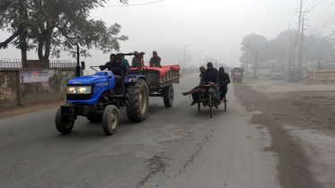 তীব্র শীতে স্থবির পঞ্চগড়ের জনজীবন