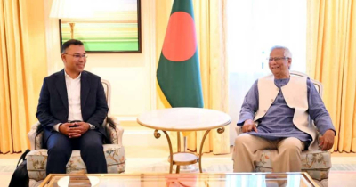 প্রধান উপদেষ্টার সঙ্গে তারেক রহমানের বৈঠক সন্ধ্যায়