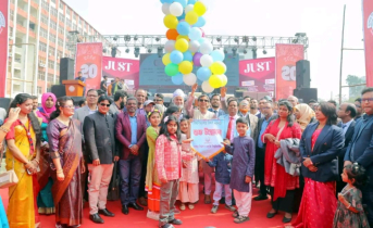 উৎসবের রঙে উদ্‌যাপিত যবিপ্রবির গর্বের ২০ বছর