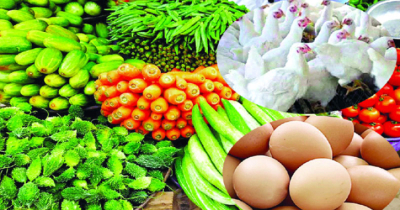 সবজিতে স্বস্তি, ব্রয়লার মুরগি ও ডিমের দাম চড়া