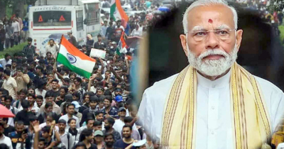 দিল্লিতে চলছে বিক্ষোভ, ভিডিও বার্তায় যা বললেন মোদি