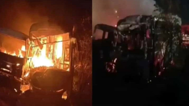 ভারতে যাত্রীবাহী বাসে আগুন, নিহত ৭
