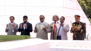 জিয়াউর রহমান ও খালেদা জিয়ার কবরে ভারপ্রাপ্ত রাষ্ট্রপতির শ্রদ্ধা