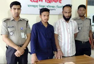 ঠাকুরগাঁওয়ে ১৫ লাখ টাকার ইয়াবাসহ গ্রেপ্তার দুই ব্যবসায়ী