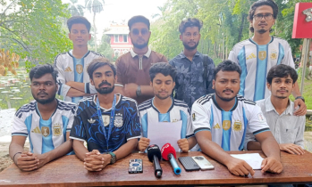 AI দিয়ে ব্রাজিলের জার্সি পরিয়ে ছবি, রাজশাহীতে আর্জেন্টিনা সমর্থকের প্রতিবাদ