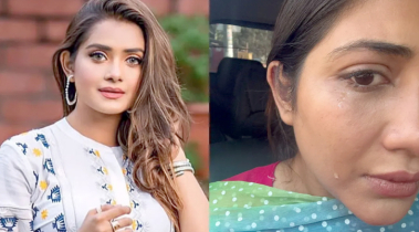 সহশিল্পীকে মেরে রক্তাক্ত করার অভিযোগ তিশার বিরুদ্ধে