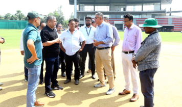 আনভীর ক্রিকেট স্টেডিয়ামের সুযোগ-সুবিধায় সন্তুষ্ট বিসিবি