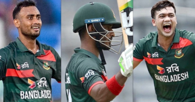 র‍্যাঙ্কিংয়ে সুখবর পেলেন তানজিদ, তাসকিন ও শরীফুল