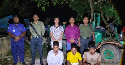 ফটিকছড়িতে অবৈধভাবে টিলা কাটার দায়ে এক লাখ টাকা জরিমানা