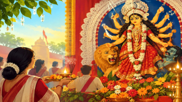 আজ শারদীয় দুর্গাপূজার ষষ্ঠী