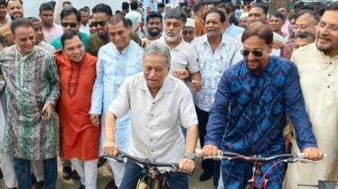 দেশের প্রথম সাইকেল ট্র্যাকের উদ্বোধন করলেন অর্থমন্ত্রী দেশের প্রথম সাইকেল ট্র্যাকের উদ্বোধন করলেন অর্থমন্ত্রী