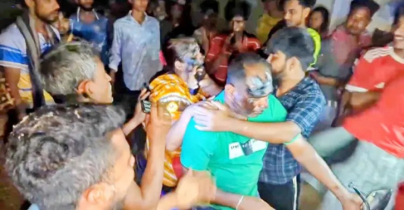 শ্যালিকাকে বিয়ে, মুখে চুন-কালি মাখিয়ে এলাকা ছাড়া