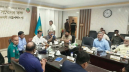 প্রধানমন্ত্রীর রাজশাহী সফর ও পূজা উপলক্ষে প্রস্তুতিমূলক সভা প্রধানমন্ত্রীর রাজশাহী সফর ও পূজা উপলক্ষে প্রস্তুতিমূলক সভা