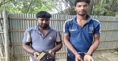 চাঁপাইনবাবগঞ্জে বিদেশি পিস্তল ও গুলিসহ দুজন গ্রেফতার চাঁপাইনবাবগঞ্জে বিদেশি পিস্তল ও গুলিসহ দুজন গ্রেফতার