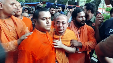 কারাগারেই মায়ের আদ্যশ্রাদ্ধ করতে চান চিন্ময় কৃষ্ণ দাস
