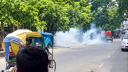 রাজধানীতে শিল্পকলার একাডেমির সামনে ককটেল বিস্ফোরণ রাজধানীতে শিল্পকলার একাডেমির সামনে ককটেল বিস্ফোরণ