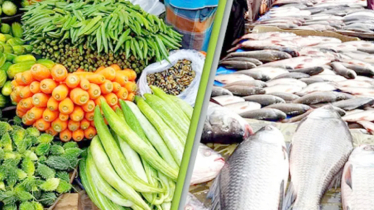 বাজারে সবজিতে স্বস্তি, মাছেই চাপ